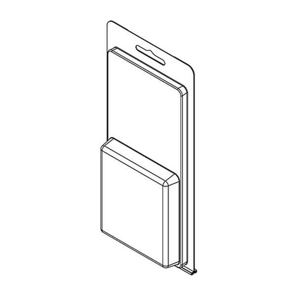 Visipak Thermoform-CLAMSHELL-#215-7.437-3.625-3.094-2.750-0.500-0.015-CLEAR-STOCK 215TF - main